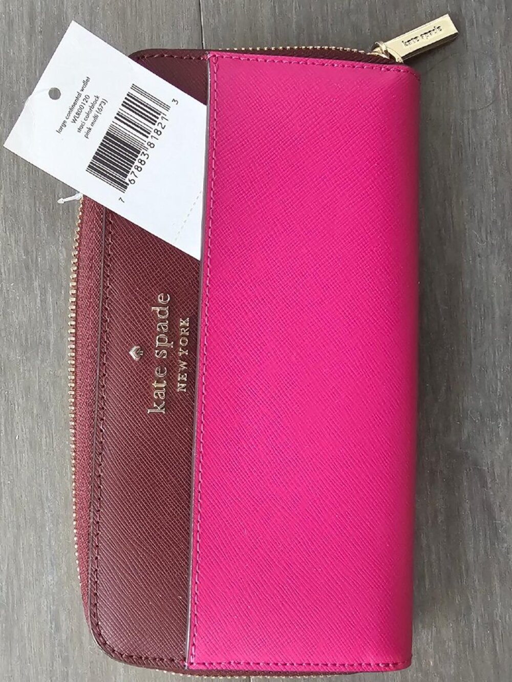 Kate Spade- Large zip Wallet NWT - Picture 2 of 8